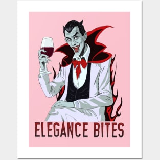 Vampire-tasting blood Posters and Art